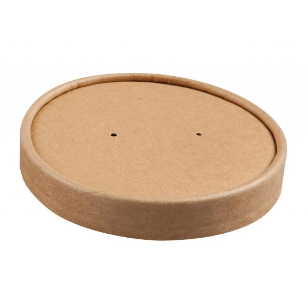 SOUP POT KRAFT PP LIDS 8-16OZ X500